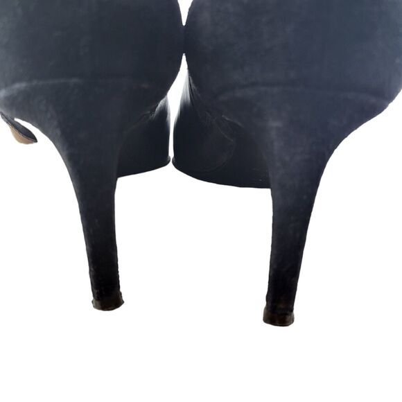 Rag & Bone Beha Chelsea Shooties Size 39 EU, Size 9 US Black Leather 3" Stiletto - Picture 9 of 13